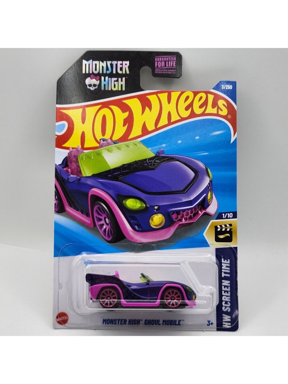 Hot Wheels Monster High Ghoul Mobile HW Screen Time 1/10 3/250